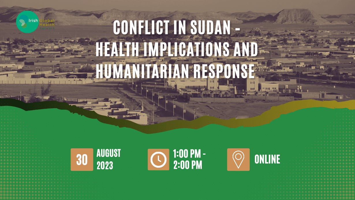 Webinar: Conflict in Sudan – Health Implications and Humanitarian